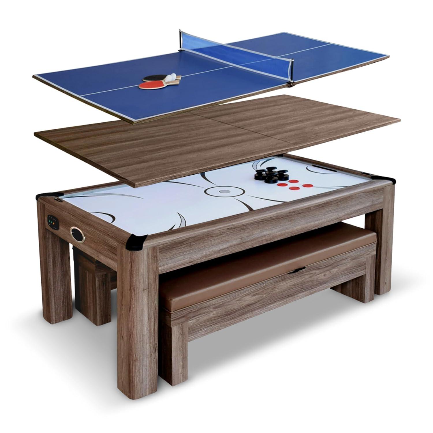 84" 2 - Player Air Hockey Table Digital Scoreboard