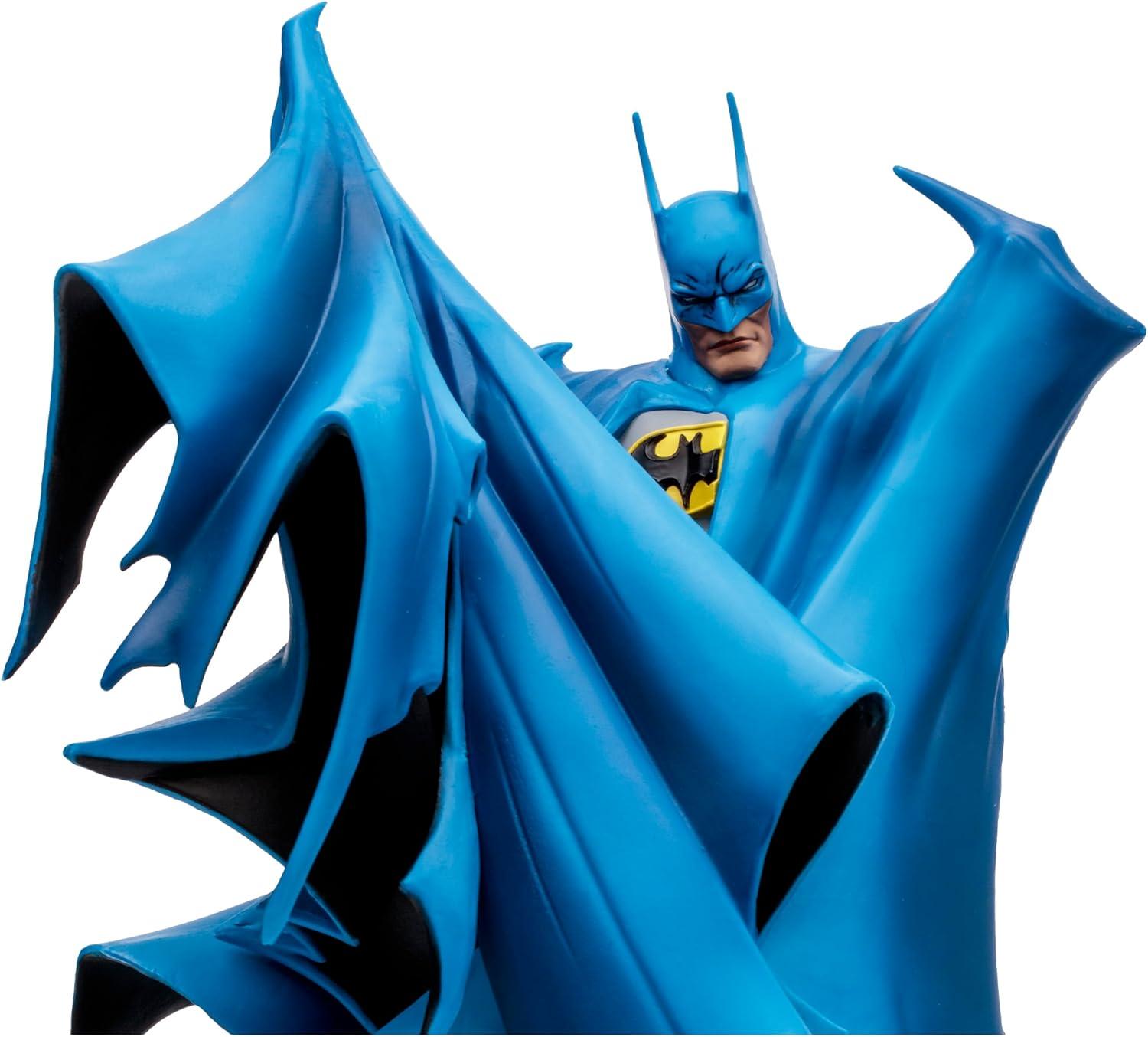 DC Direct 12 Inch Statue Figure Posed 1/8 Scale - Batman Blue Cape by Todd McFarlane Digital