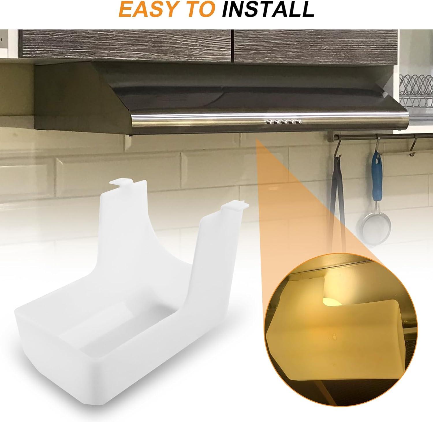 WeiLaiKeQi 99110437 Range Hood Light Lens Cover Lightweight Easy to Install Replacement