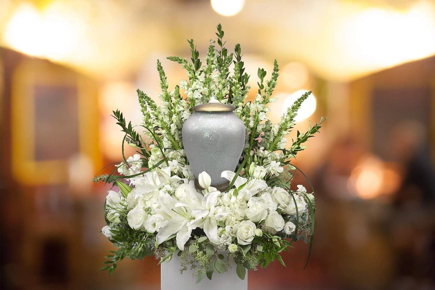 Prismatic Shimmering Light Sparkly Cremation Urns for Human Ashes Adult Urns for Cremation Ashes Urns for Adult Cremation Ashes Urns for Ashes Cremation Urns for Human Ashes Large