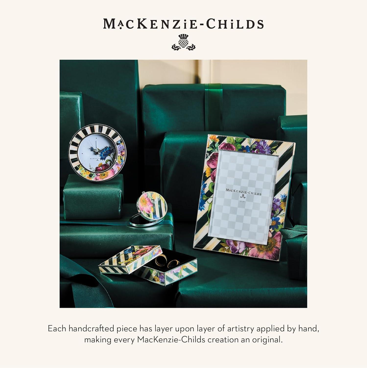 MacKenzie-Childs Sterling Check Plated 5"X7" Frame