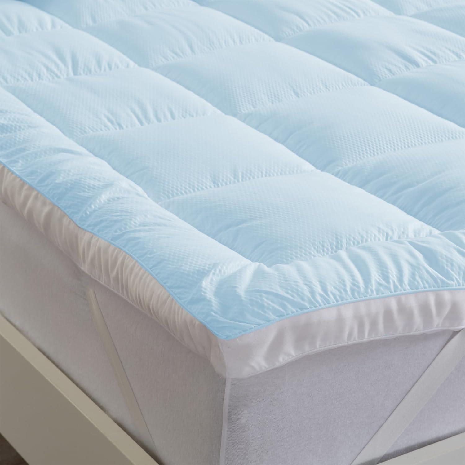 Cooling Ultra-Soft 2 Inch Thick Mattress Topper - Great Bay Home