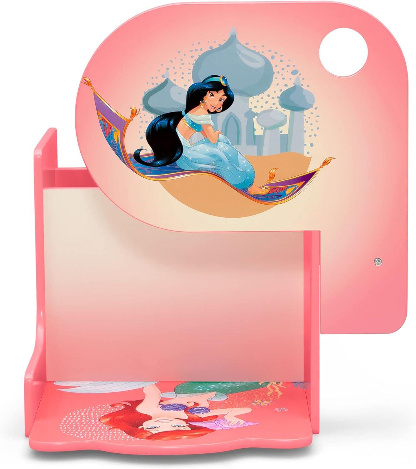 Disney Princess Chair Desk with Storage Bin - Ideal for Arts & Crafts, Snack Time, Homeschooling, Homework & More by Delta Children