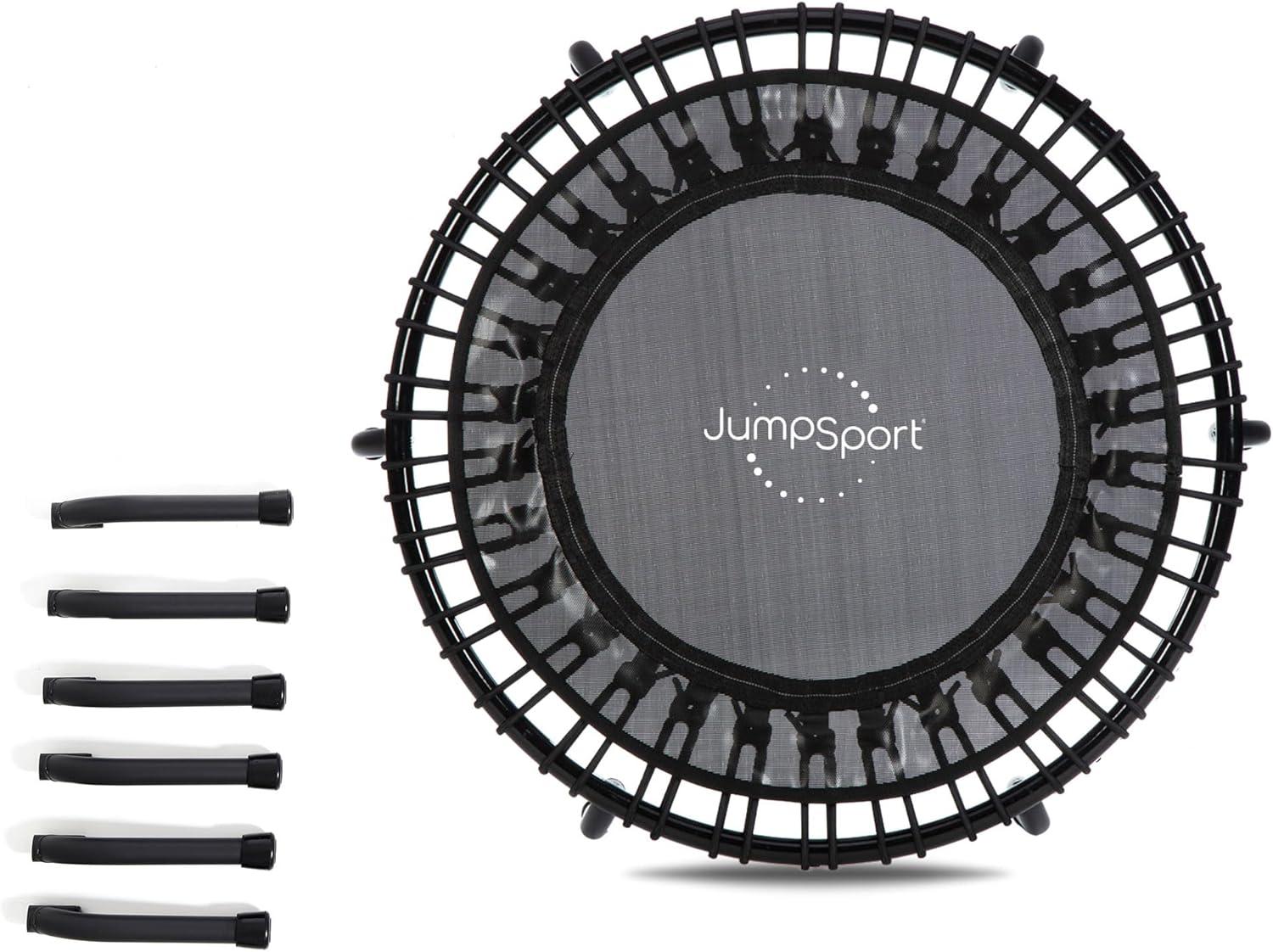 JumpSport 220 Small Rebounder for Adults, 39" ESSENTIAL Home Fitness Trampoline