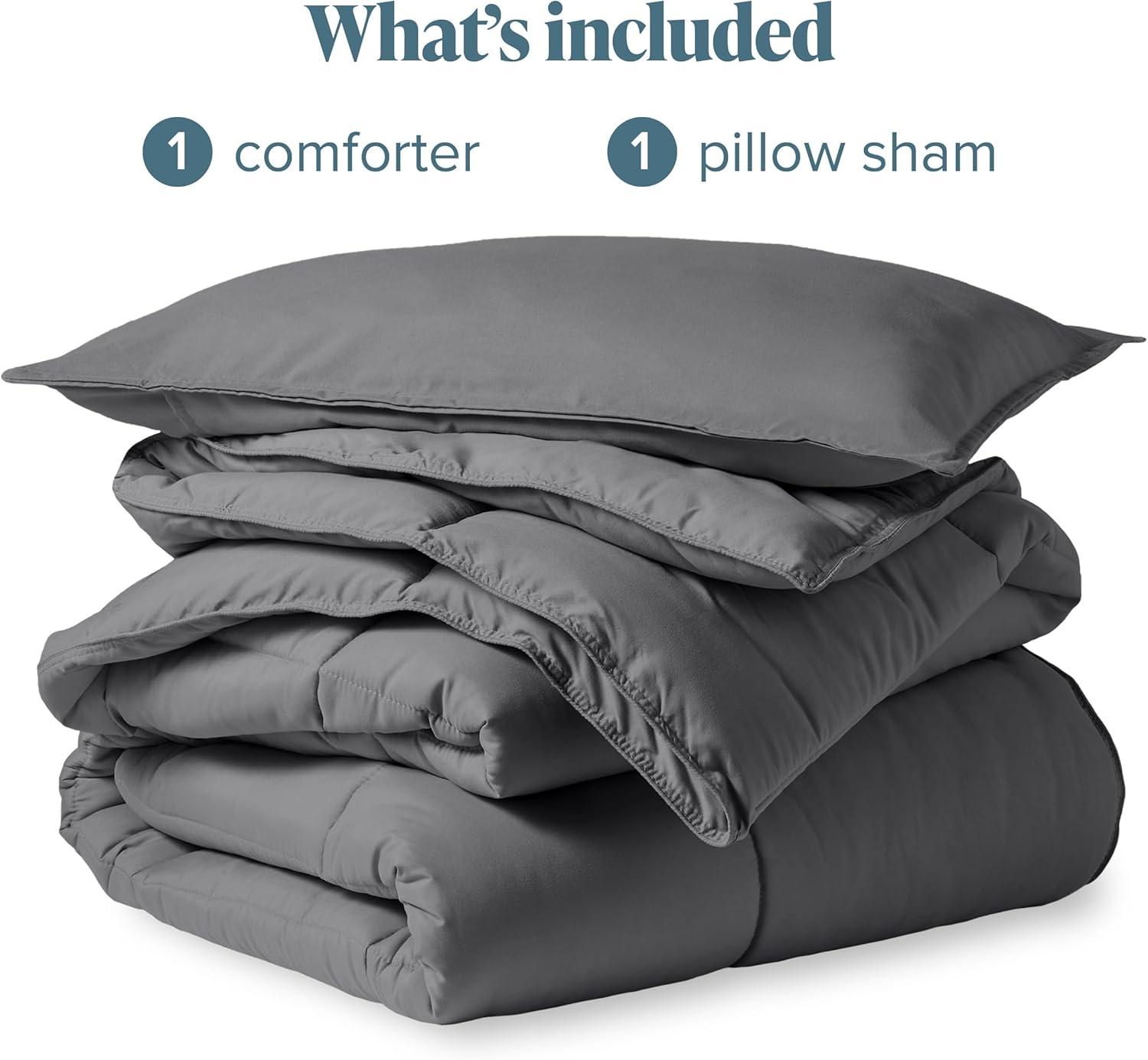 Bare Home Goose Down Alternative Comforter Set