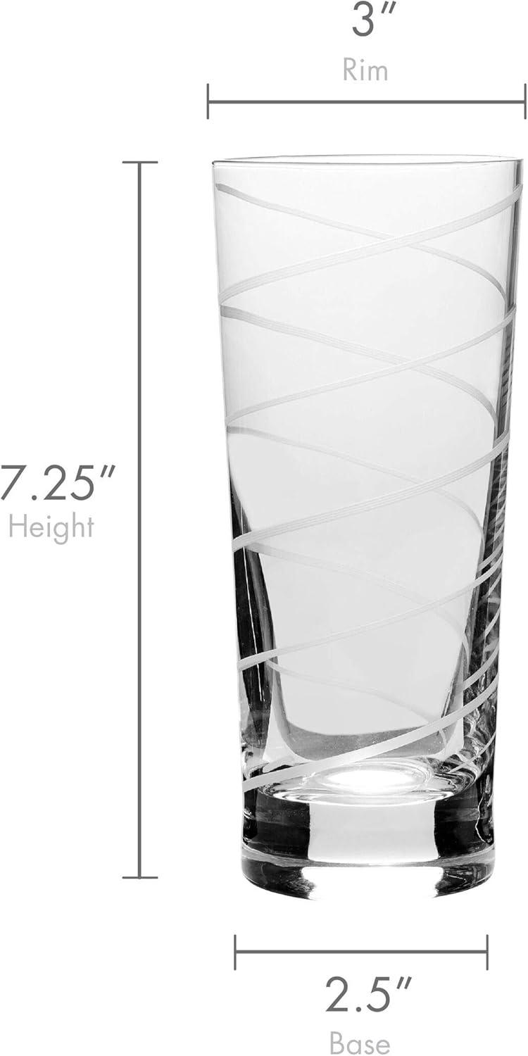 Mikasa Cheers 19.75-Ounce High Ball Glasses, Service for 4