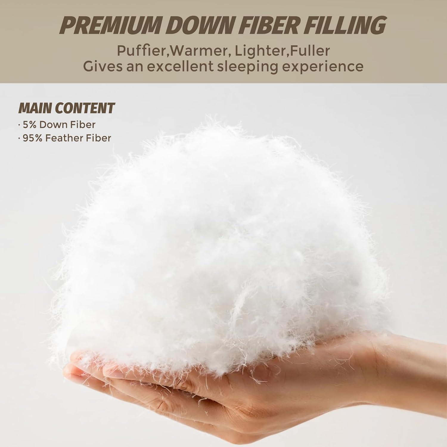 Peace Nest Heavyweight Kintzel Down Fibre Duvet 1 Inch Gusset & Reviews | Wayfair