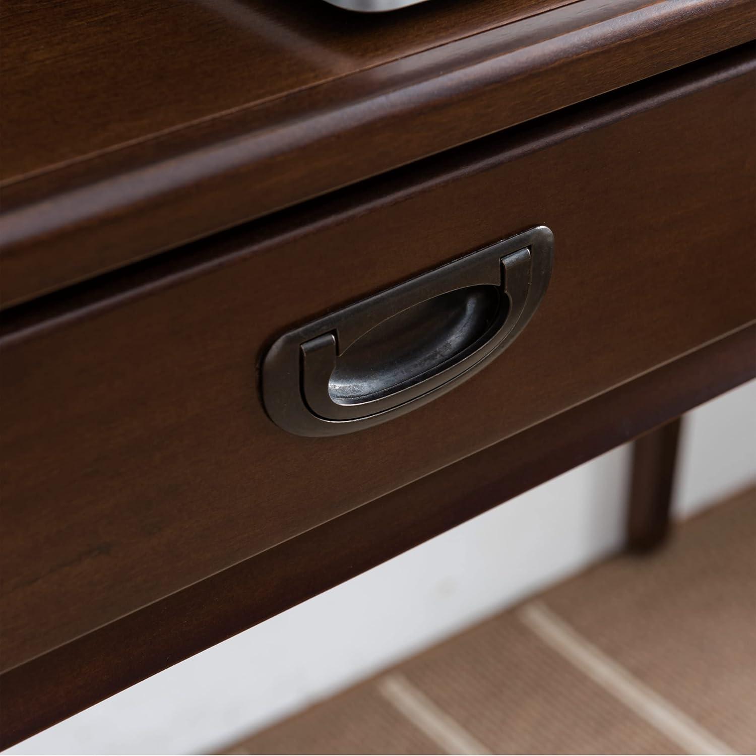 Stratus Laptop/Writing Desk in Heartwood Cherry