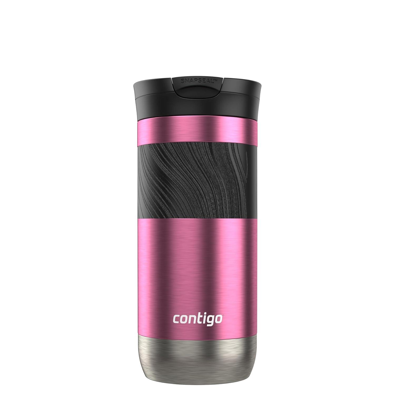 Contigo 16 oz. Byron 2.0 SnapSeal Stainless Steel Travel Mug - Azalea