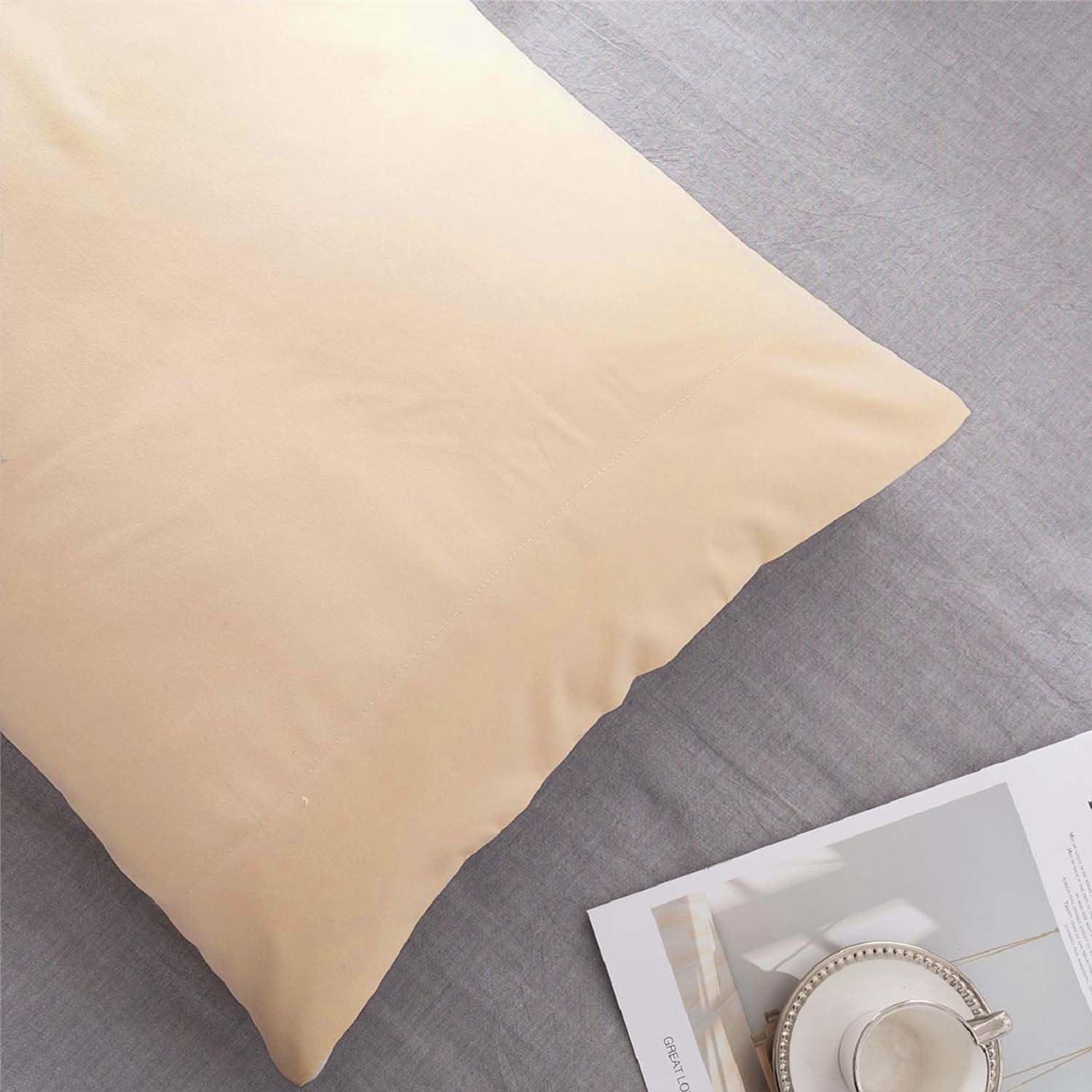 Bare Home Microfiber Pillowcase Set Envelope Closure