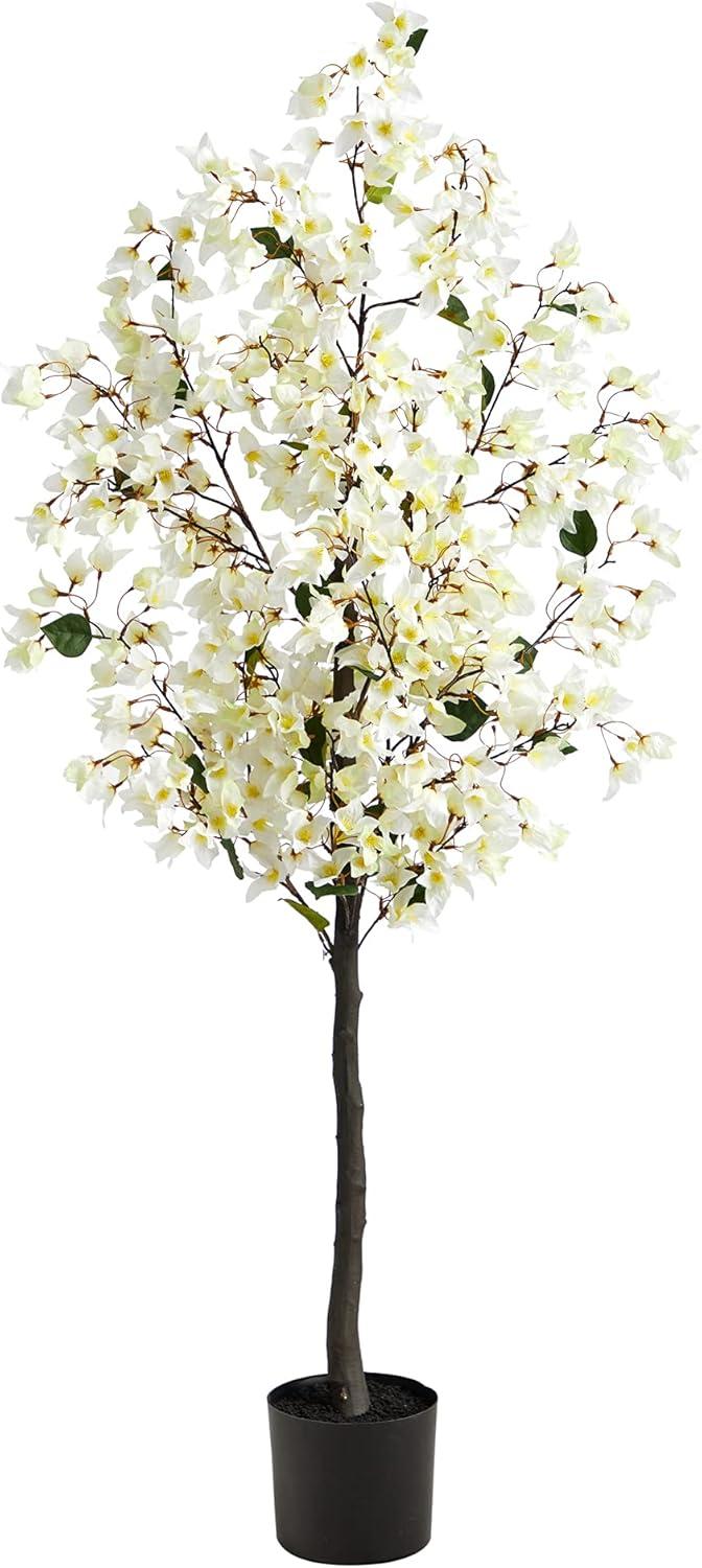 Primrue Faux Flowering Tree in Planter