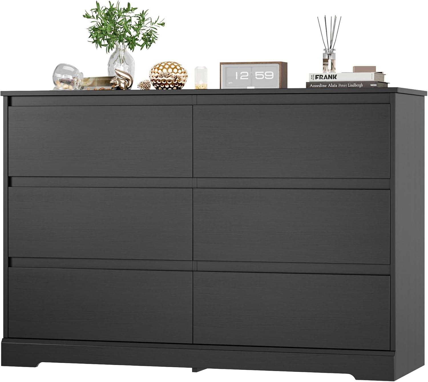 Hommoo 6 Drawer Double Dresser for Bedroom