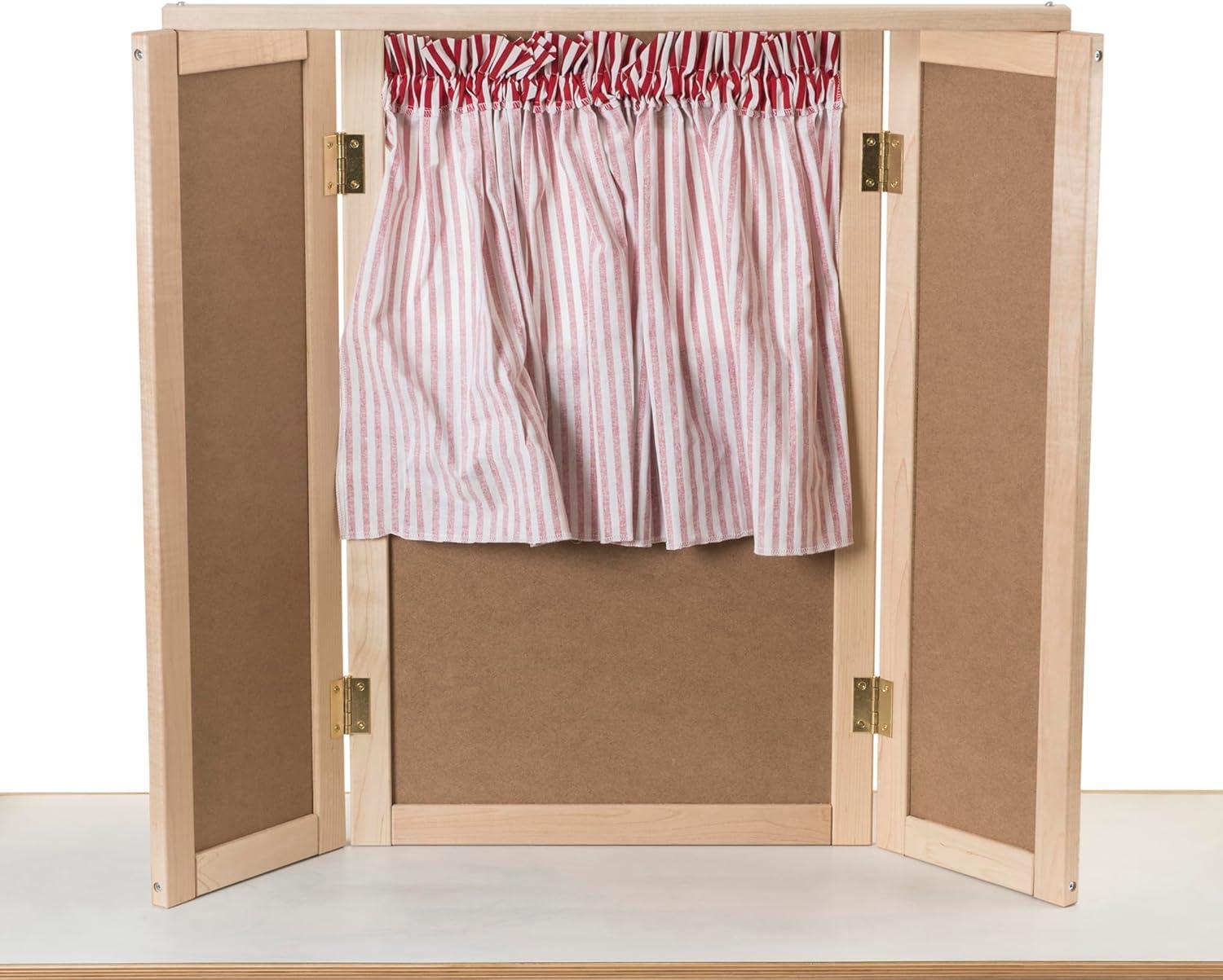 Childcraft Dry-Erase Tabletop Puppet Theatre, 30-3/4 x 7-7/8 x 29 Inches