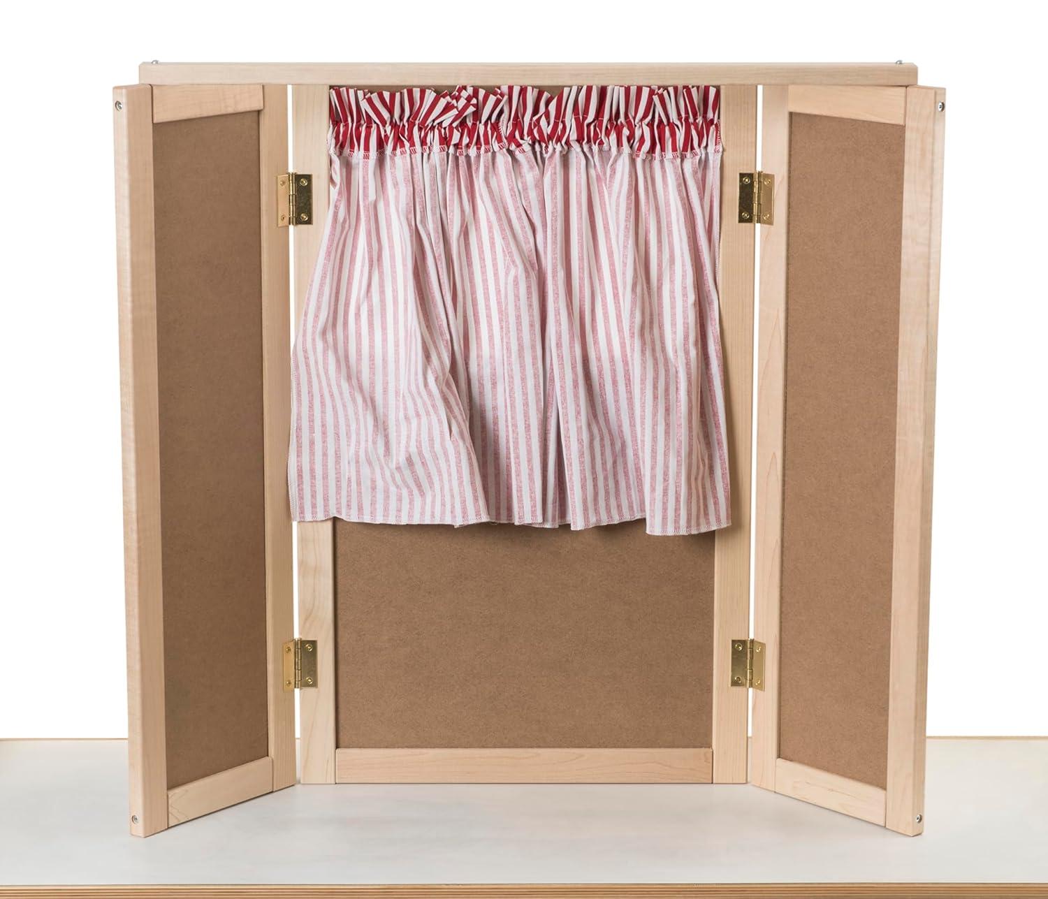 Childcraft Dry-Erase Tabletop Puppet Theatre, 30-3/4 x 7-7/8 x 29 Inches