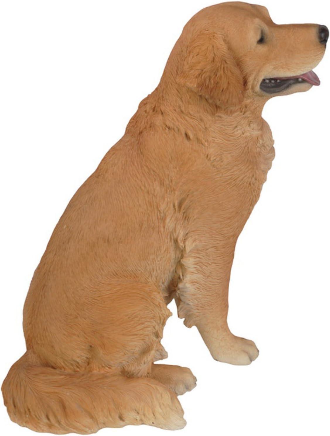 Hi-Line Gift Ltd. Sitting Dog Golden Retriever Statue