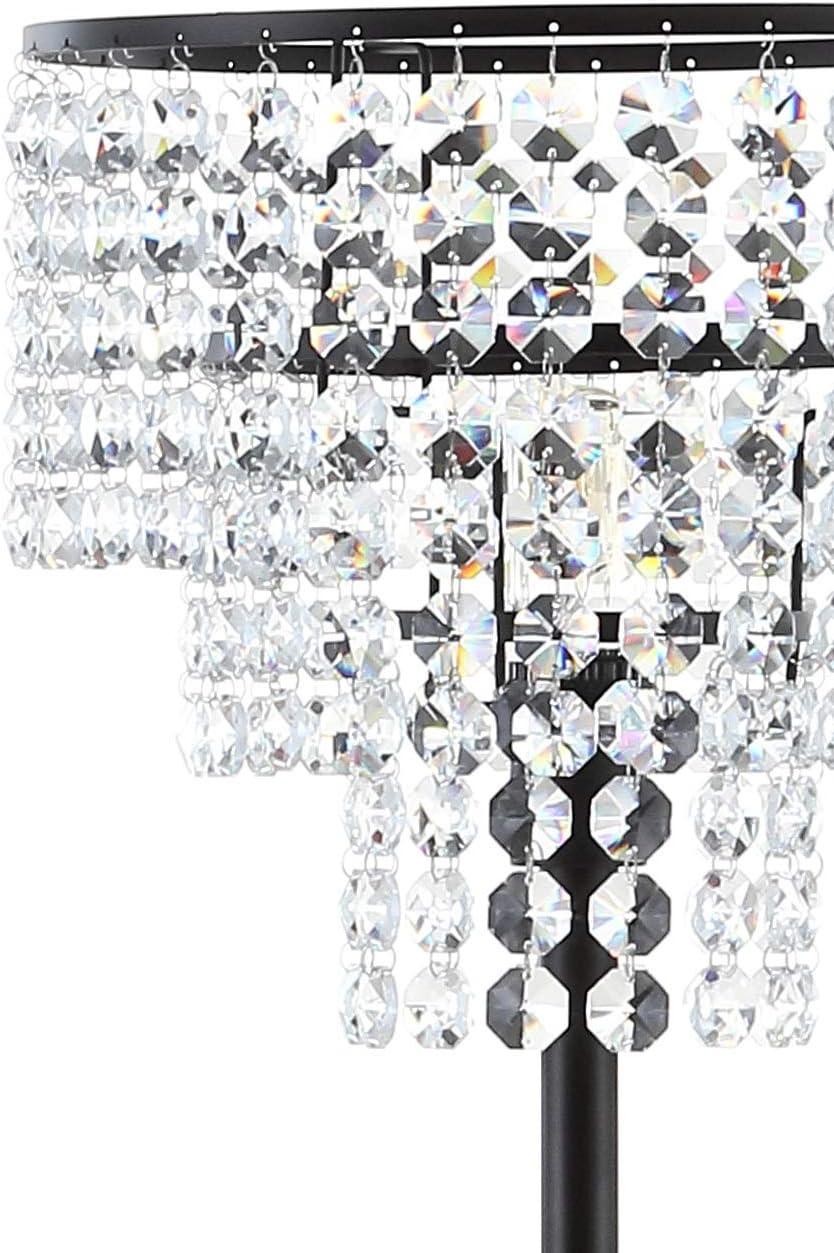 JONATHAN Y Juliette Crystal/Metal Floor Lamp