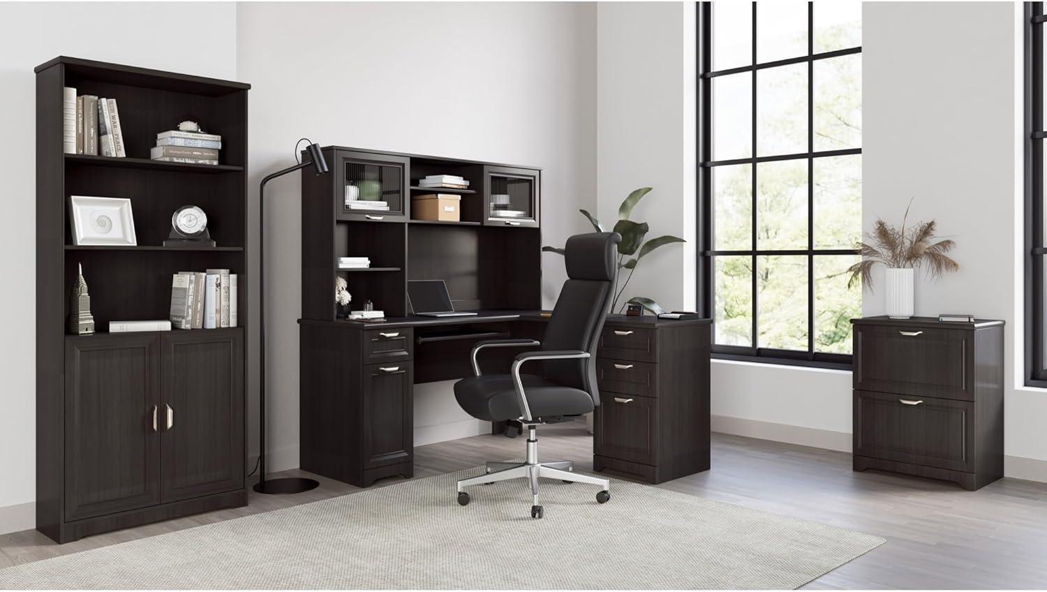 ® Modern Comfort Modee Vegan Leather High-Back Executive Office Chair, Black/Chrome, BIFMA Compliant