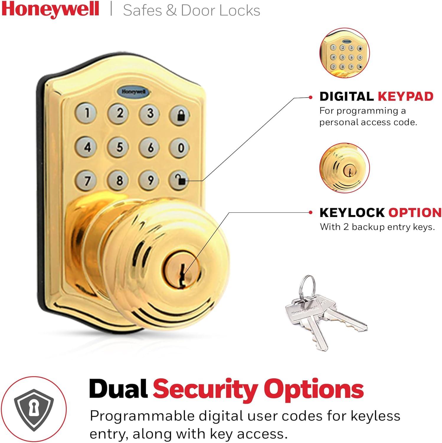 Honeywell Keyless Entry Door Knob