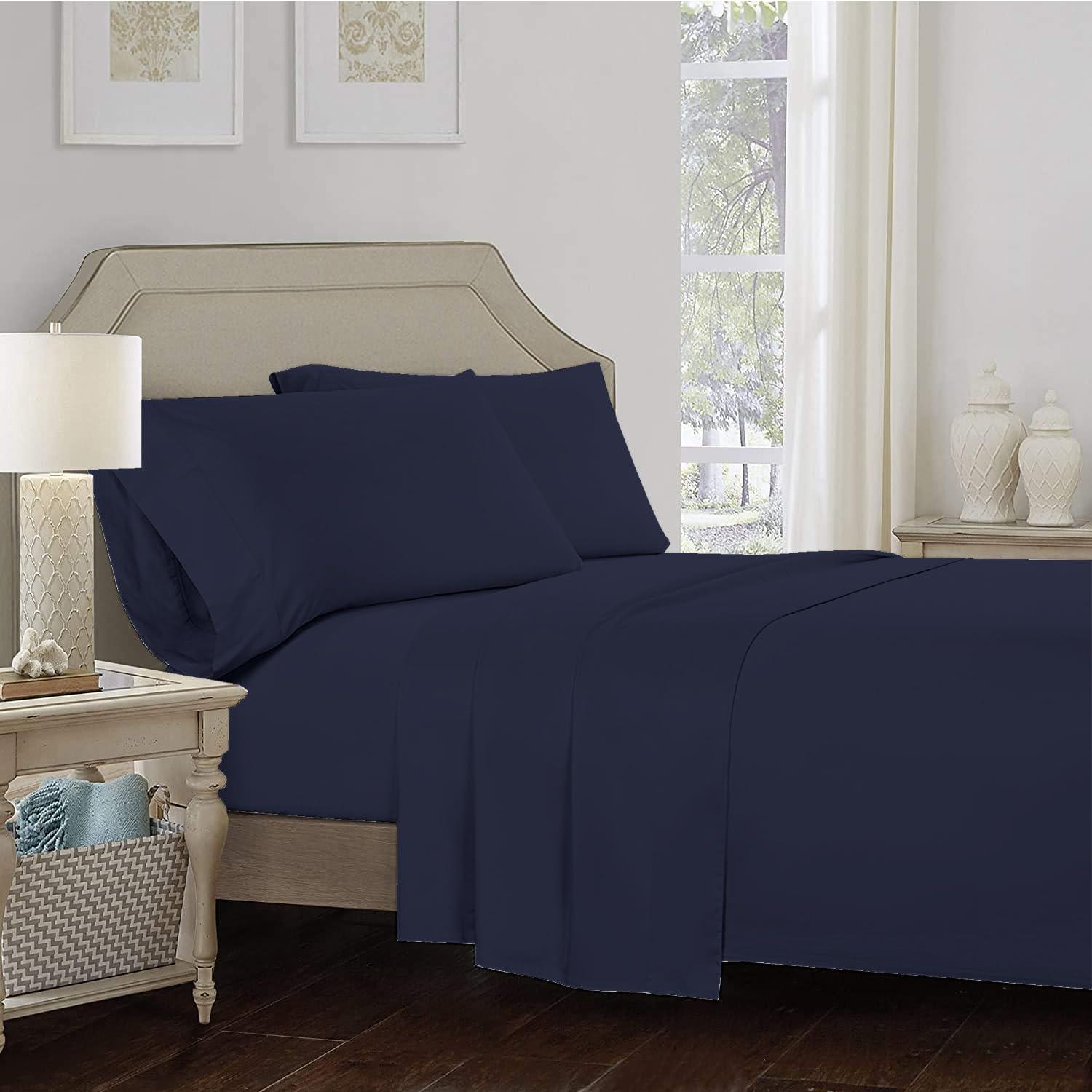 Color Sense 100% Cotton Ultra-Light Flat Sheet