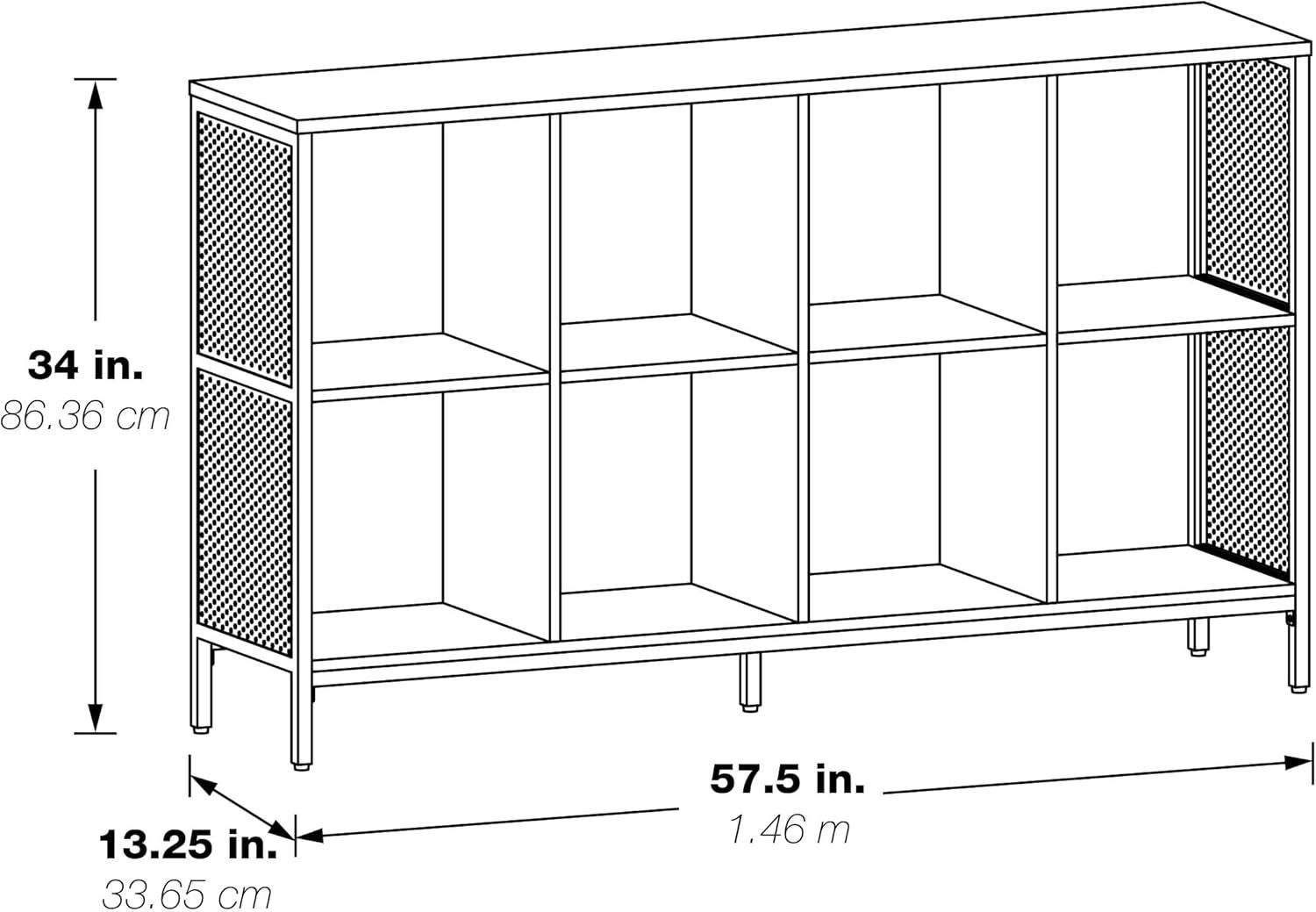 Ace 8 Cube Bookcase in Engineered Wood Ozark Ash Finish