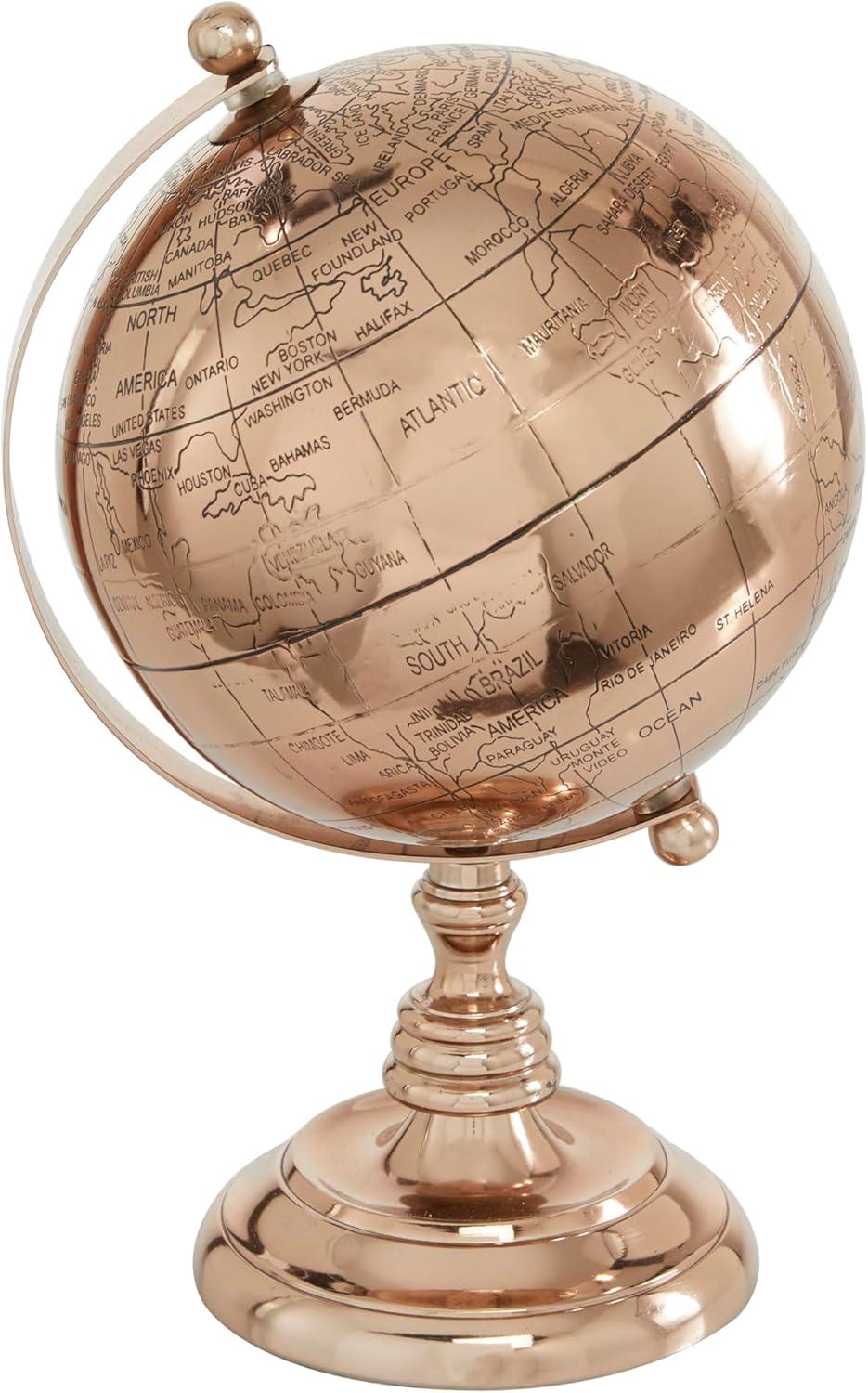 Metal Tabletop Globe