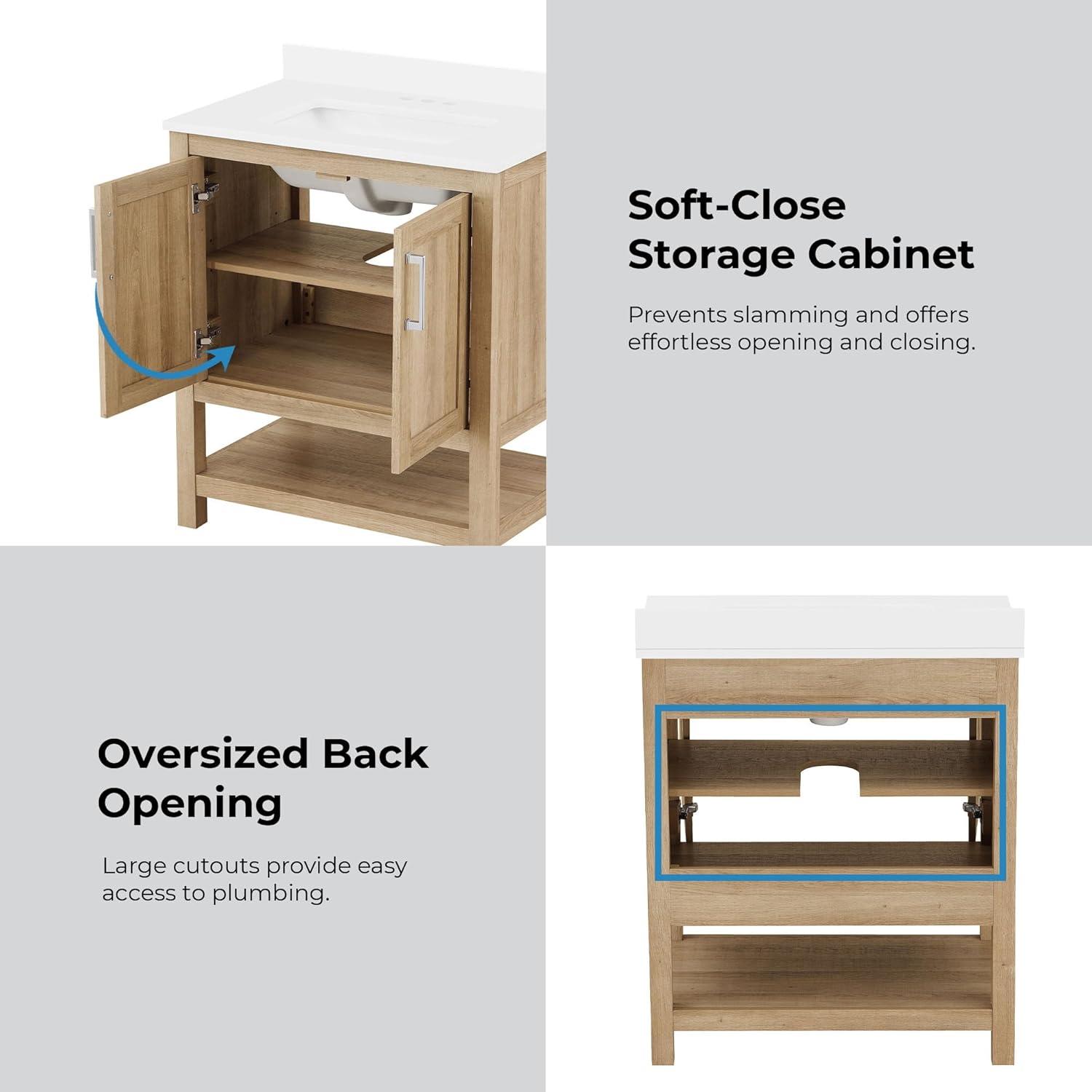 OVE Decors Vegas 30" Single Bathroom Vanity