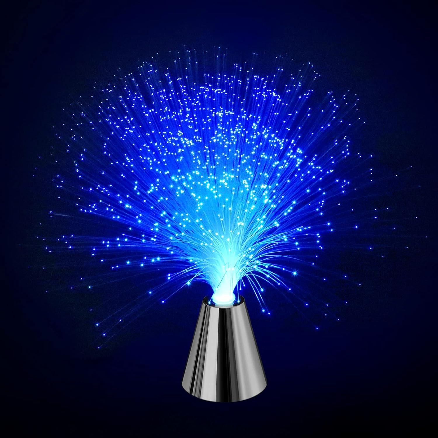 Multicolor LED Fiber Optic Mood Lamp for Kids