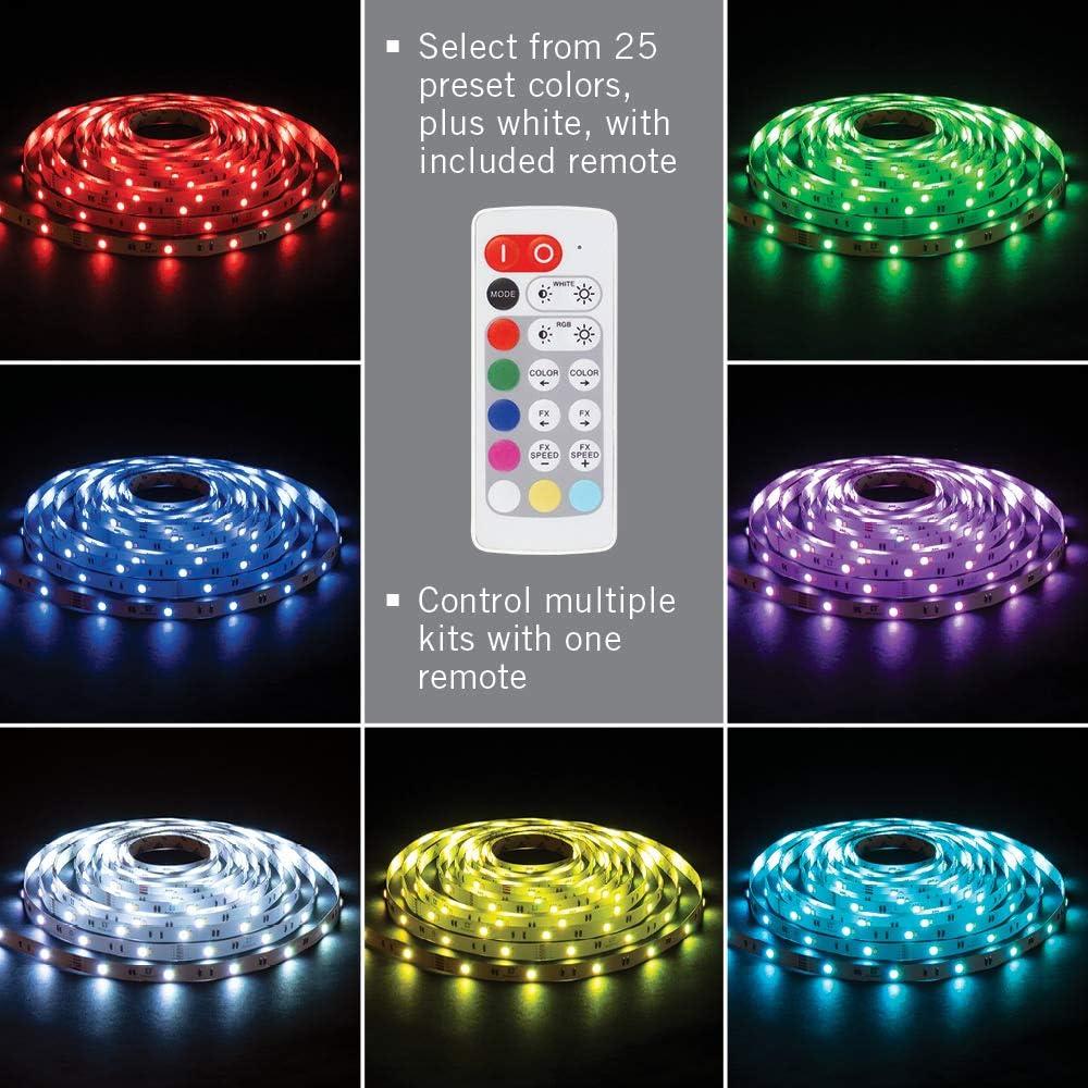 RibbonFlex Home 24V RGB+W Multicolor LED Strip Light Kit