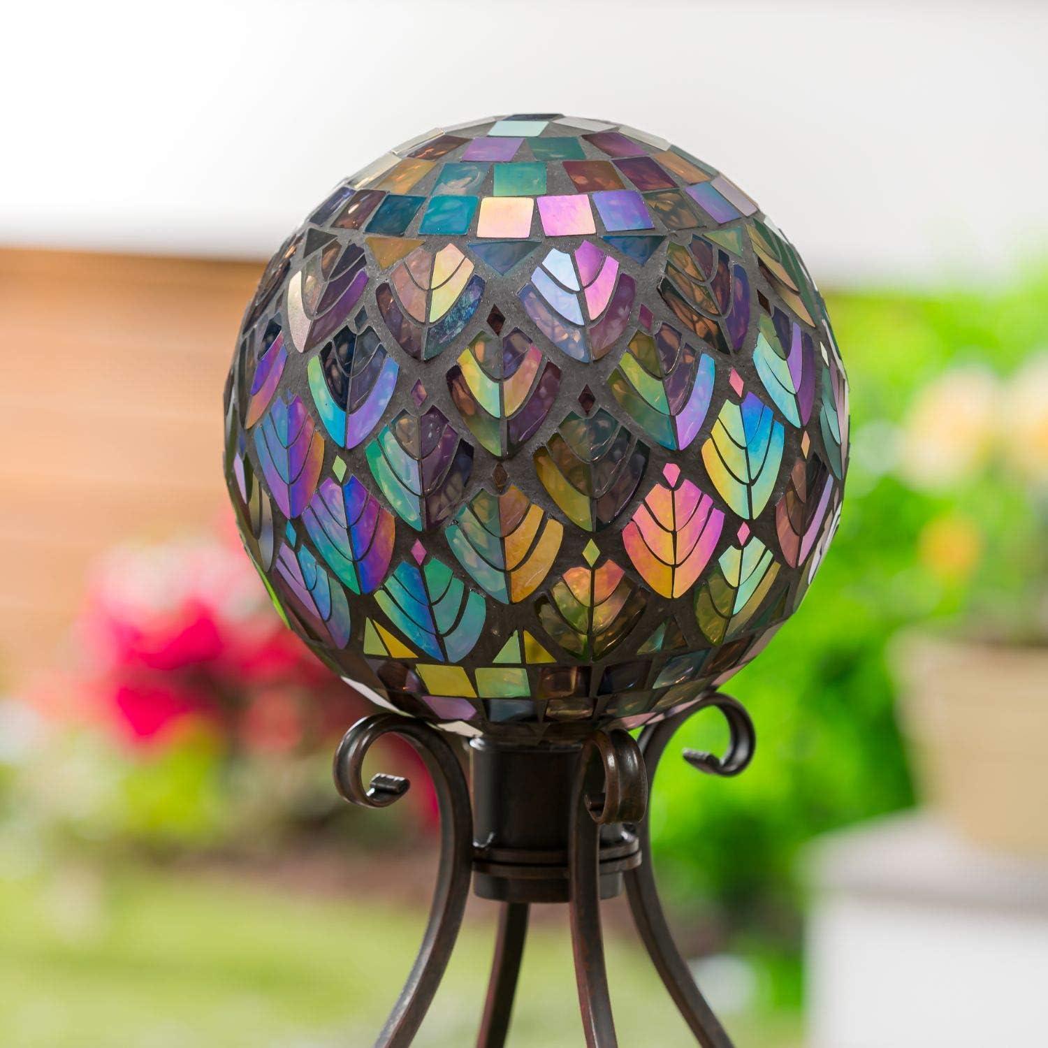 Home & Garden Baroque Spledor Gazing Ball 10" Glass Summer Spring 2Sp4479