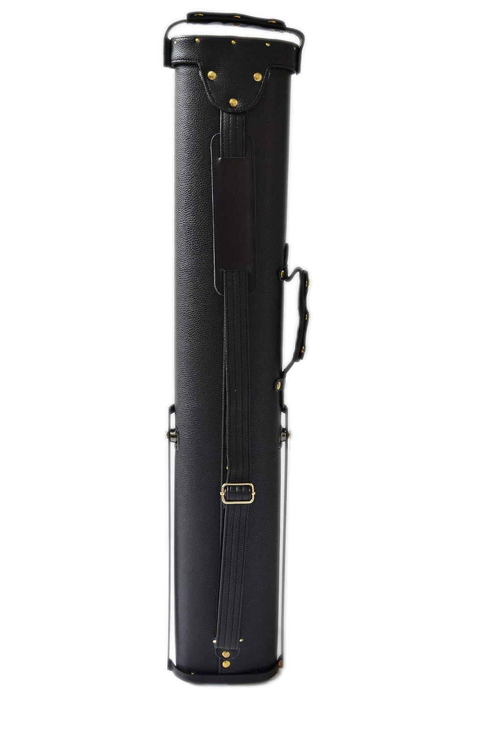2x4 Hard Pool Cue Case 2B4S Billiard Stick Carrying Cue Case with Stand (03)