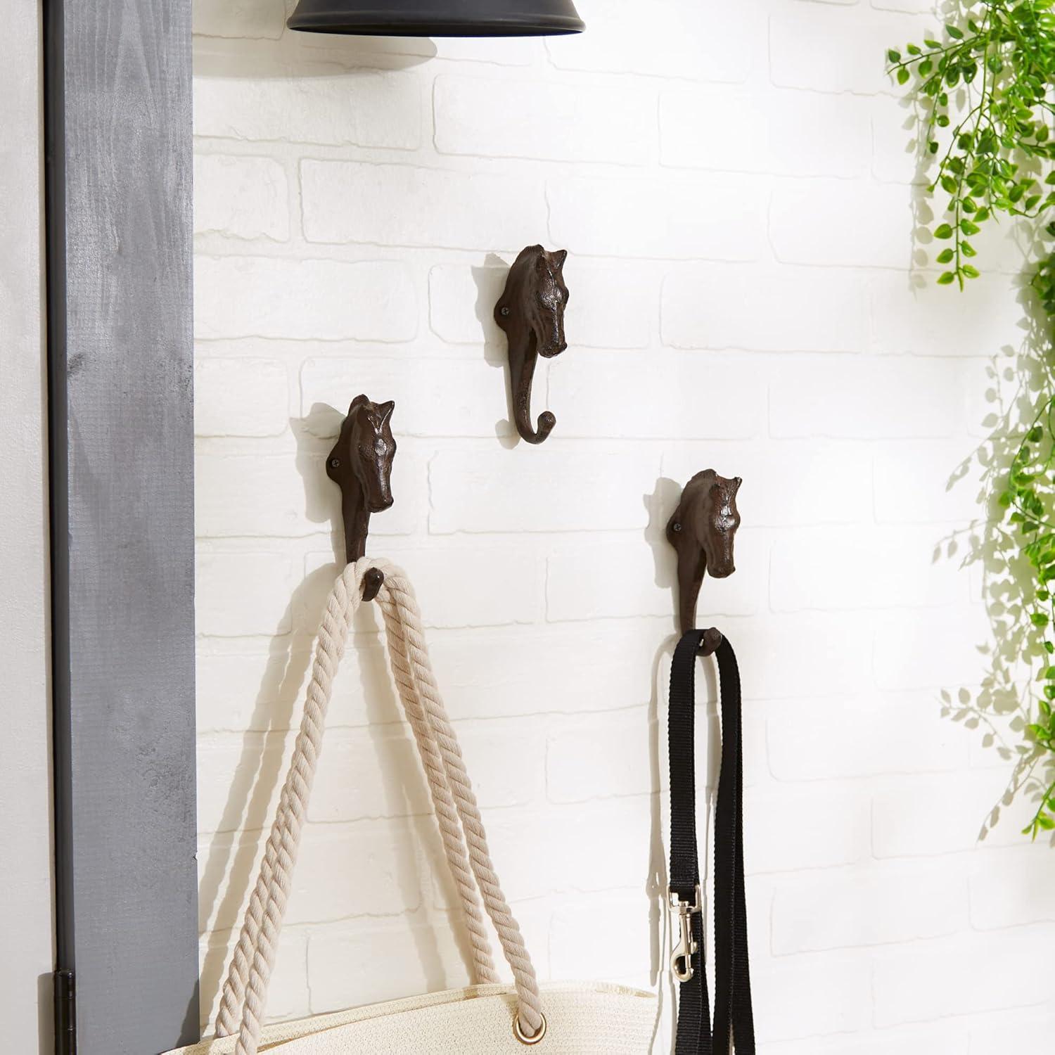 Horse Wall Hook, Set of 3