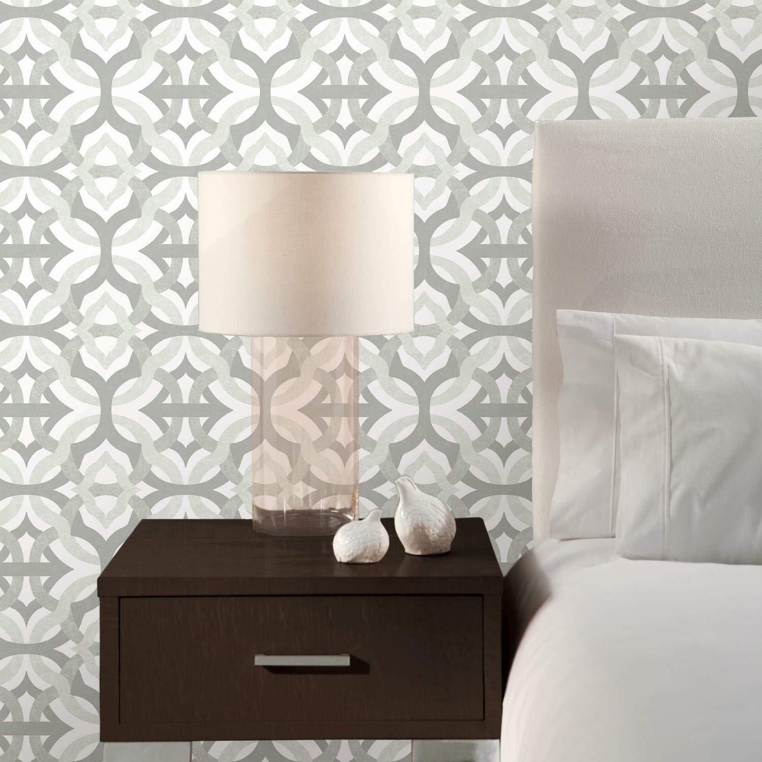 Waverly Peel & Stick Geometric Roll