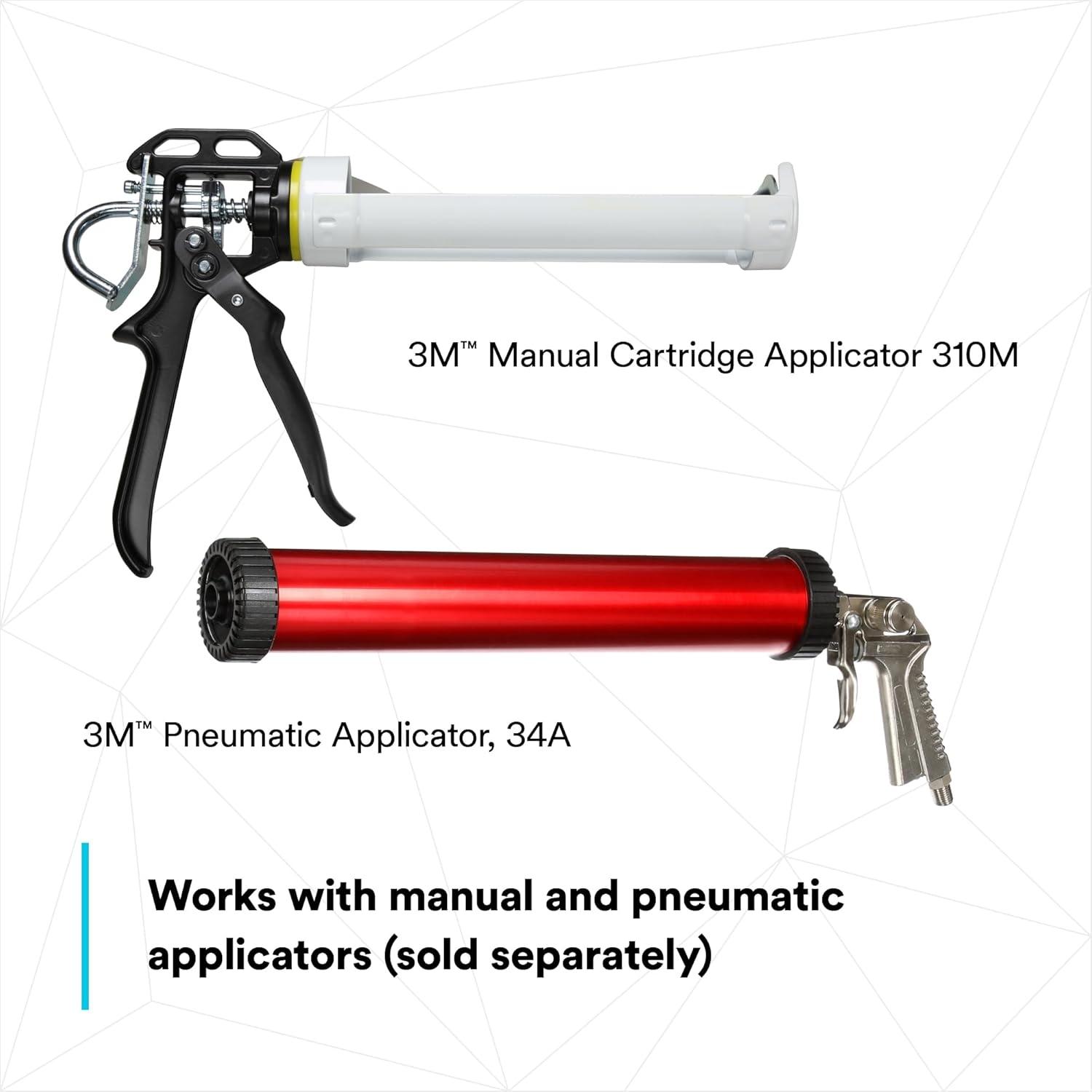 3M Marine Adhesive Sealant 5200,, White, 295 mL, 1 Cartridge, Watertight Bonging/Sealing of Gelcoat