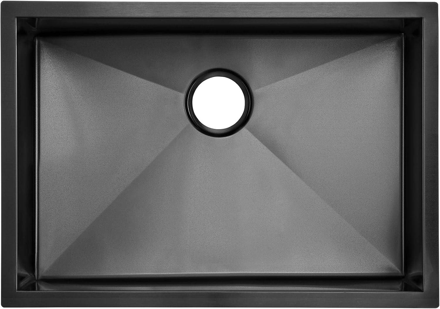 Tourner 27 x 19 Stainless Steel, Single Basin, Undermount Kitchen Sink