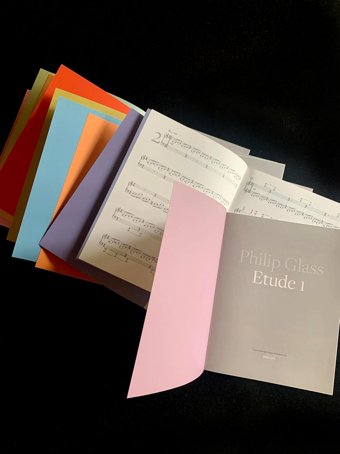 Philip Glass Piano Etudes Complete Folios 1-20 with Essays