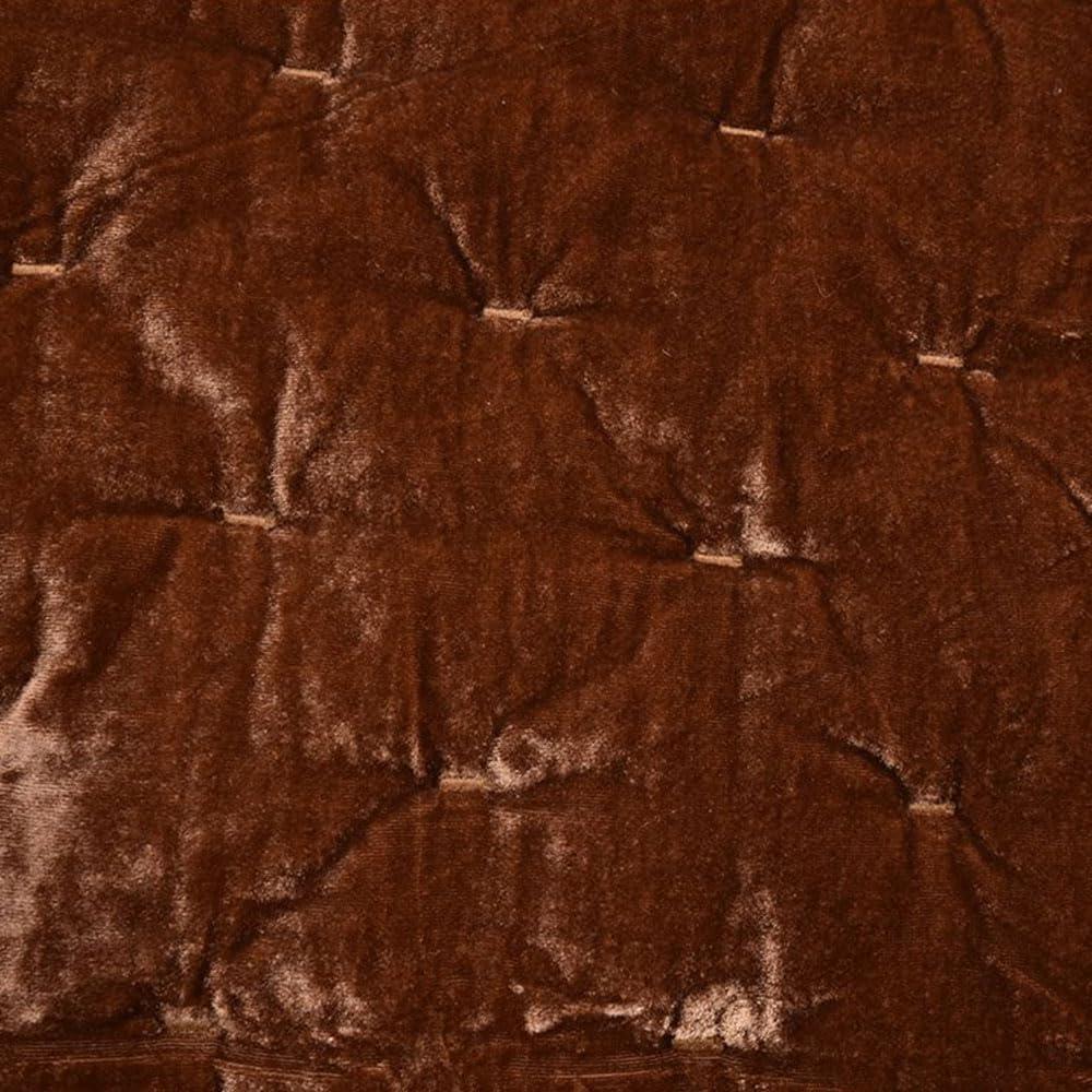 Stella Faux Silk Velvet Classic Chic Modern Rustic Romantic Western 3 Piece Quilt Set