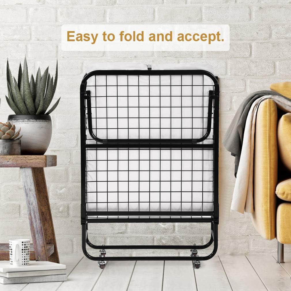 FDW Foldable Cot with Mattress