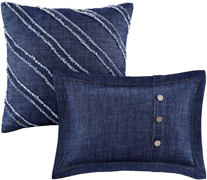 Perry Oversized Denim Comforter Set