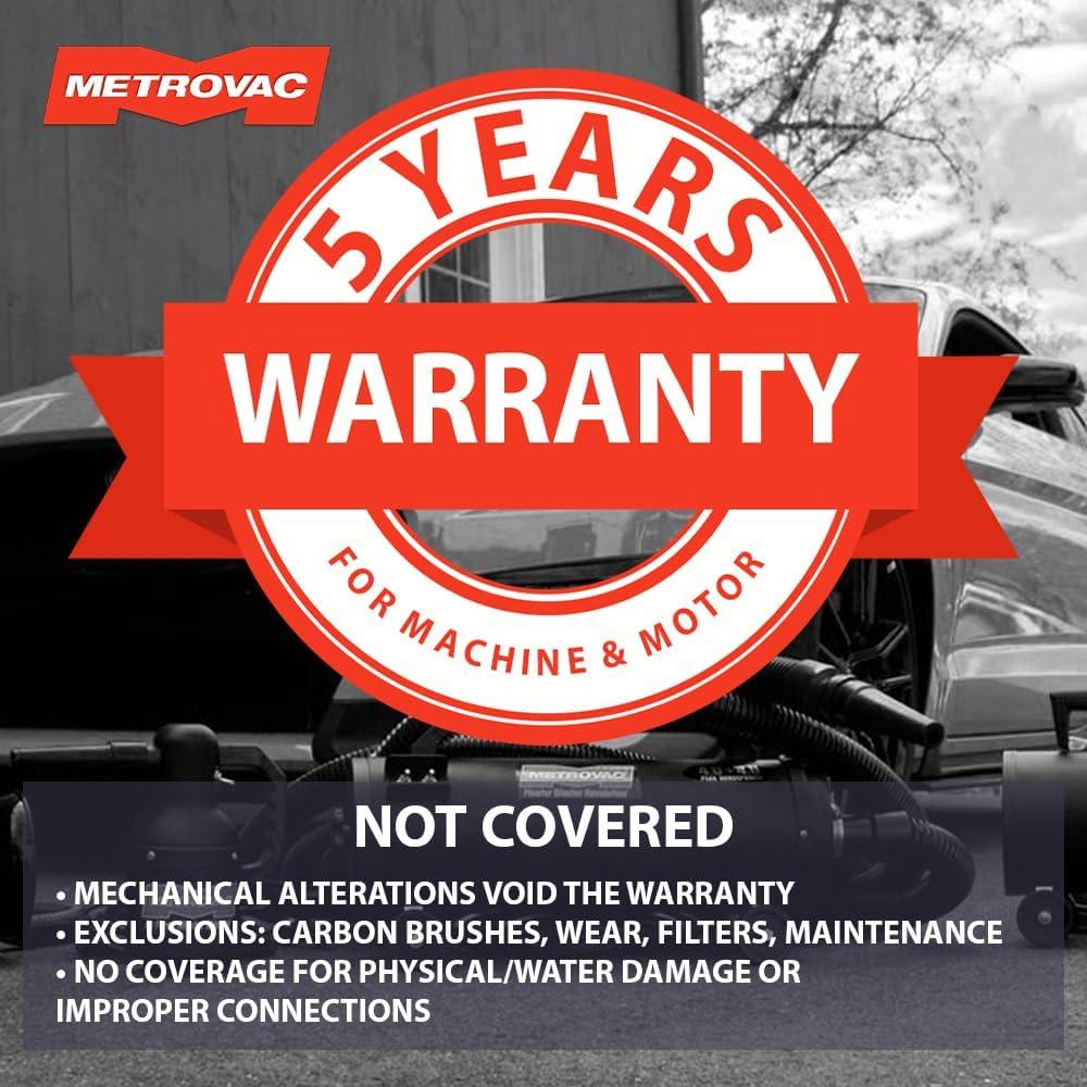 Black Steel Air Force Master Blaster Pet Dryer with Hose