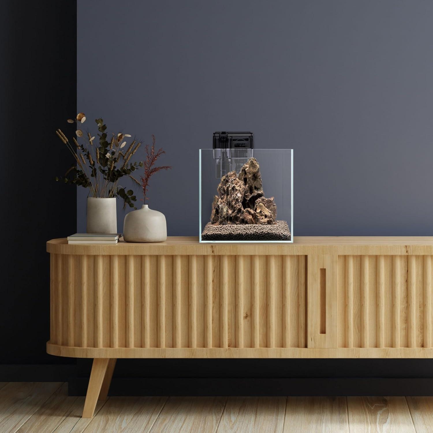 Mighty Small Clear Acrylic Hang On Back Aquarium Filter