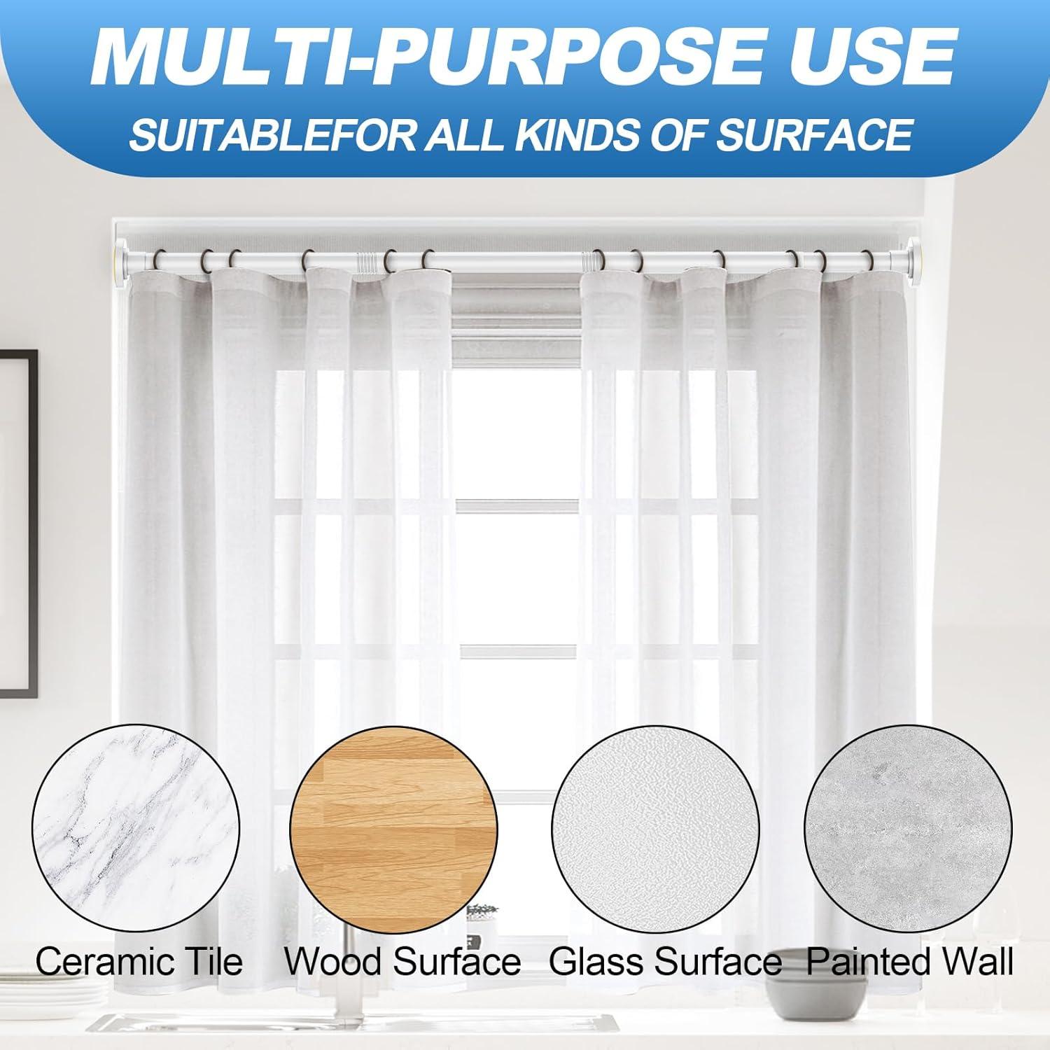 Shower Curtain Rod White