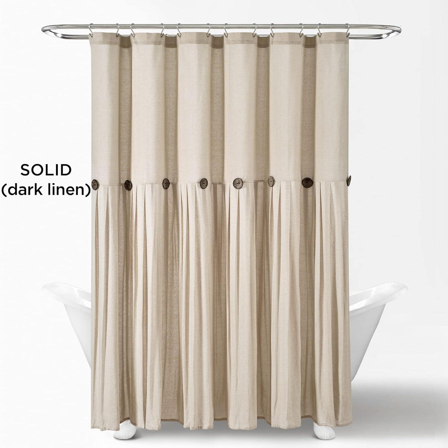 Lush Decor Beckham Shower Curtain