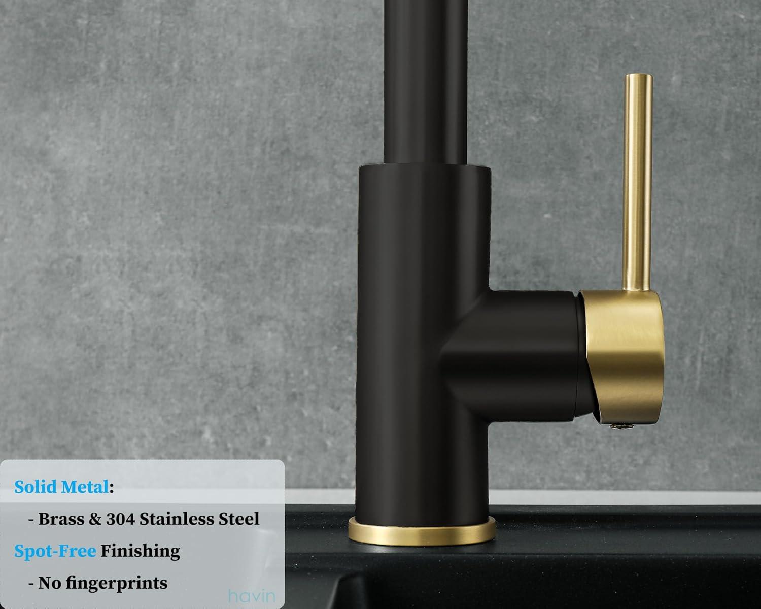 VIBRANTBATH Pull Out Kitchen Faucet