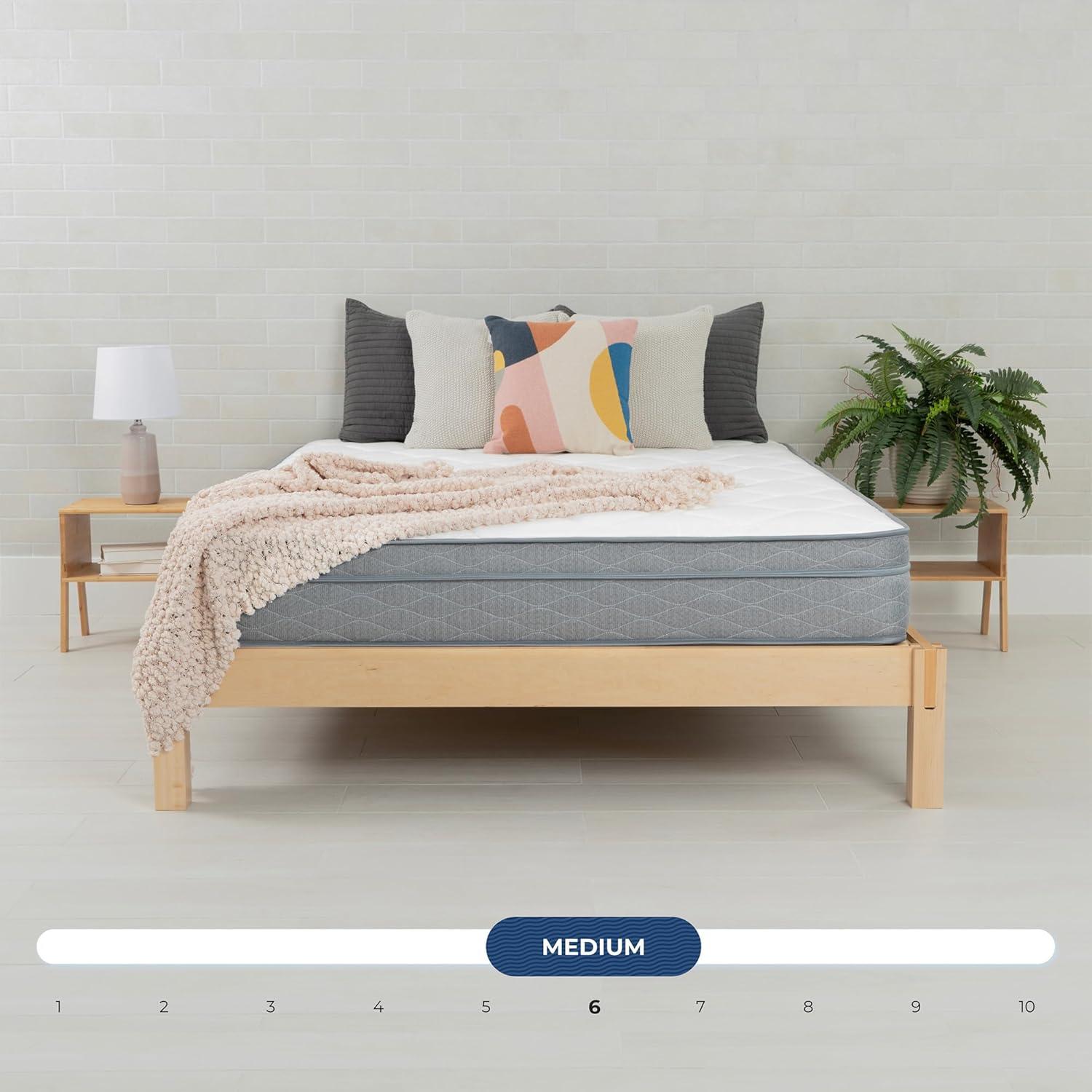 Dreamfoam Bedding Doze 9" Eurotop Memory Foam Medium Comfort Mattress, Twin