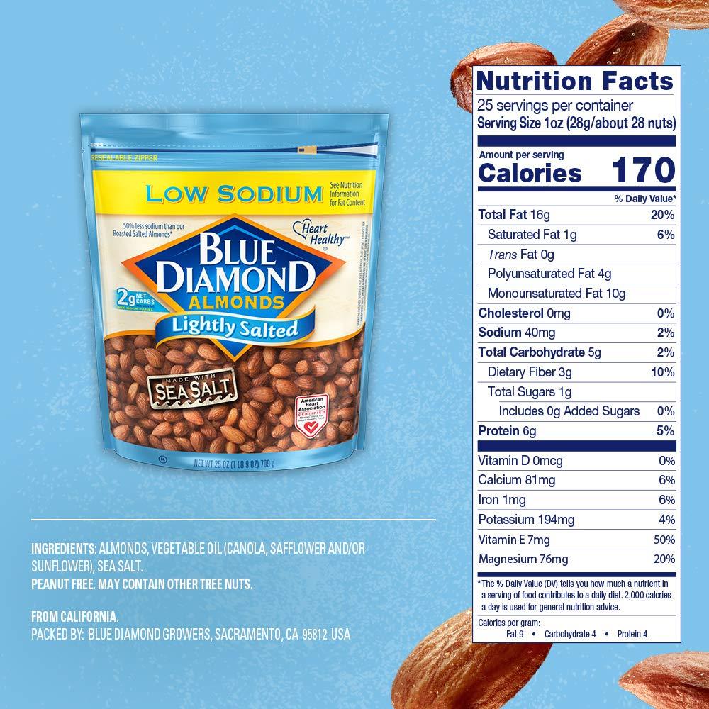 Blue Diamond Lightly Salted Almonds - 25oz