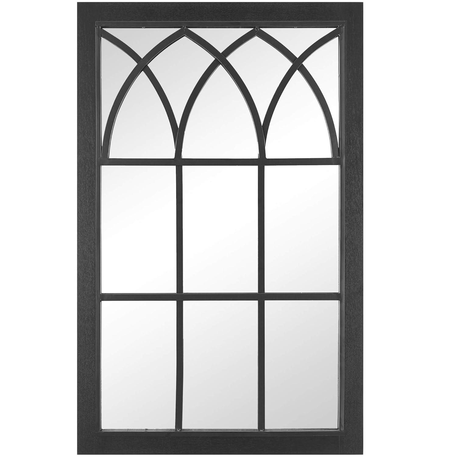 FirsTime & Co. Dark Brown Grandview Arch Wall Mirror, Farmhouse, Rectangular, 23.6 x 1.25 x 37.4 in