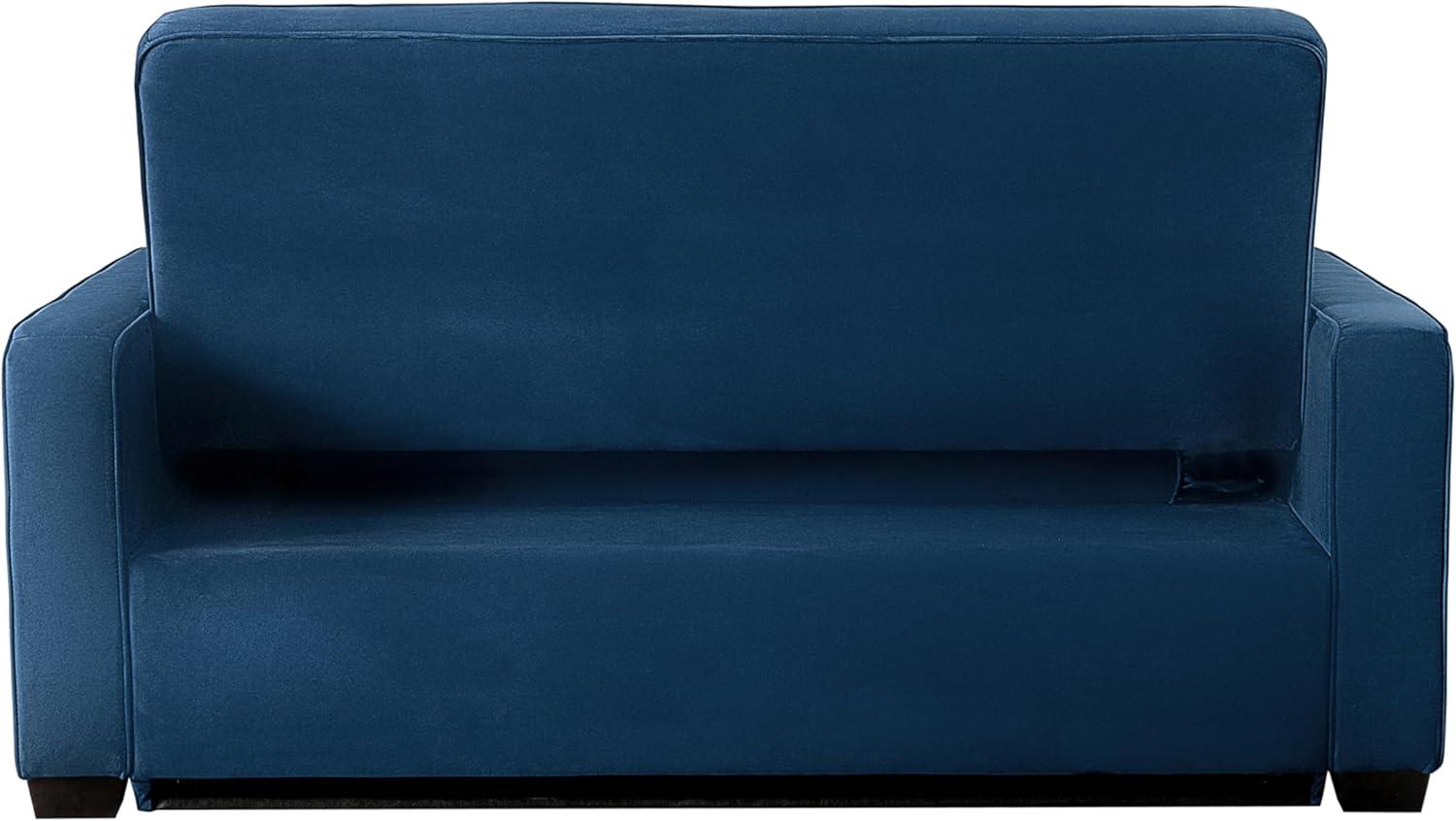 Serta Monroe 72.6" Queen Square Arm Tufted Back Convertible Sleeper Sofa with Cushions