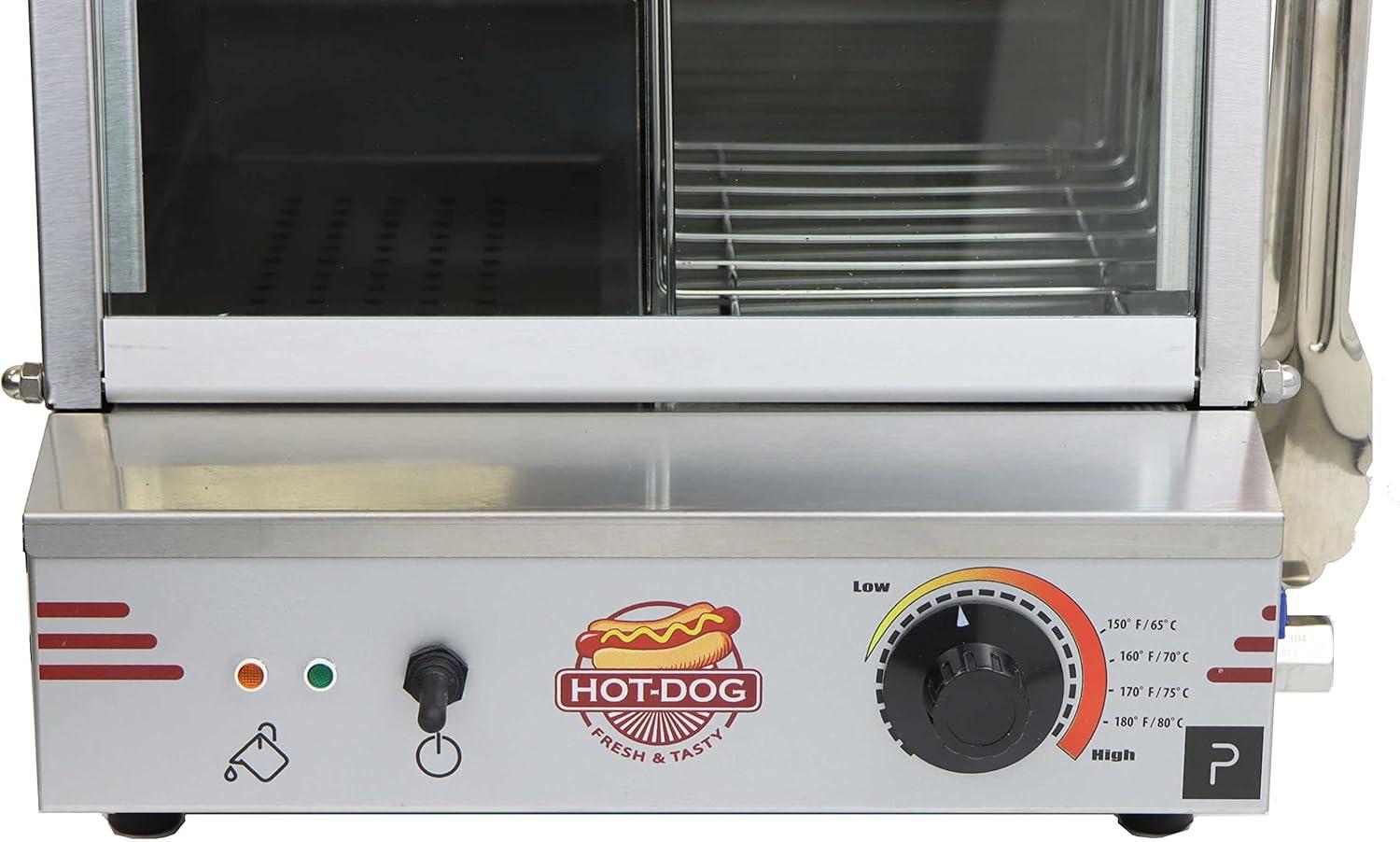 Pro Series Commercial Hot Dog Steamer