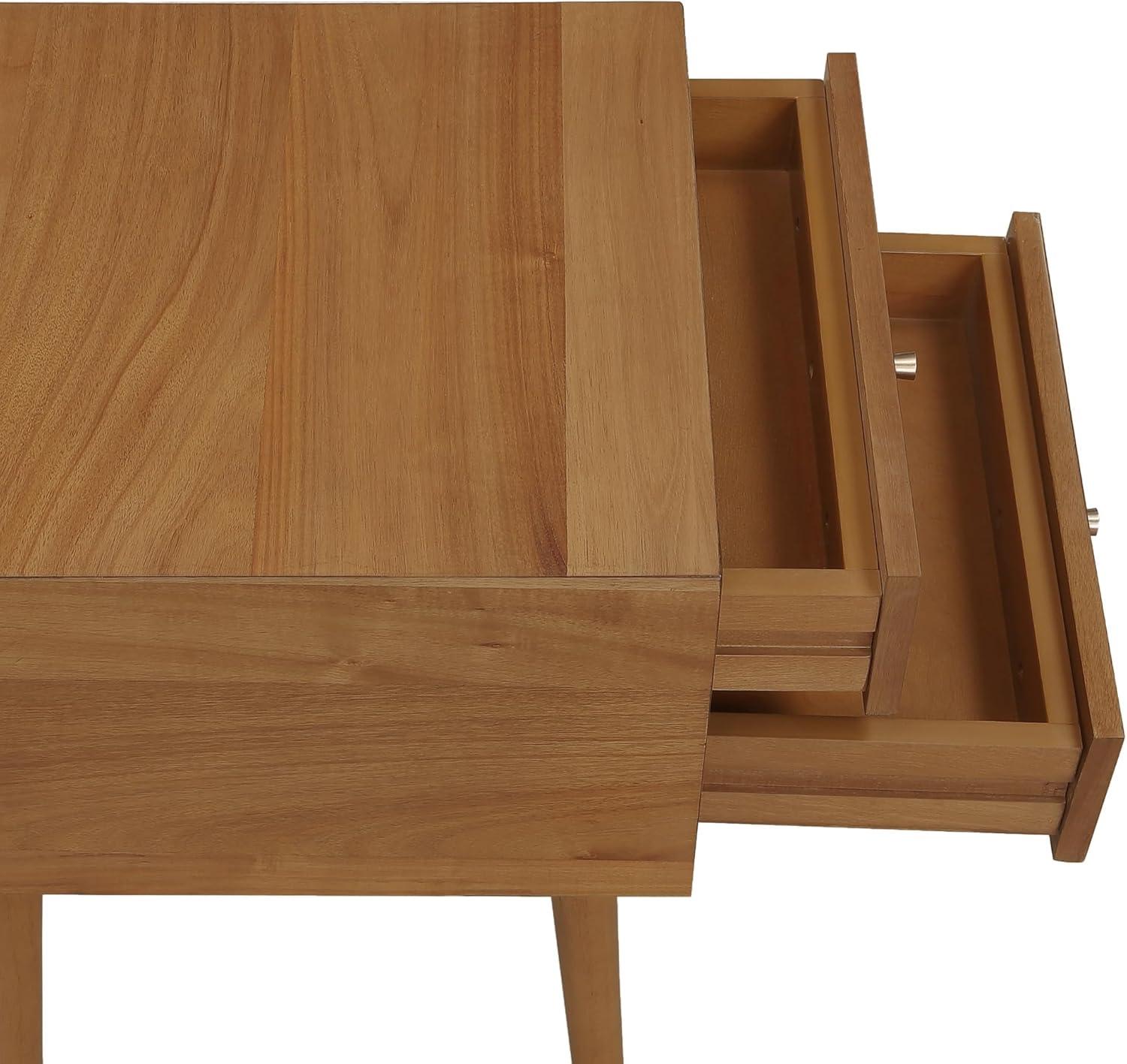 Nathan James Set of 2 Harper Nightstand Brown