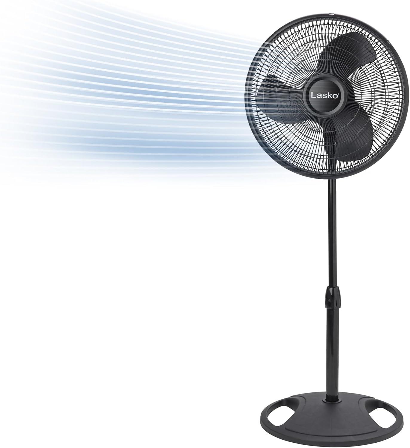 Lasko 16" Oscillating Standing Fan